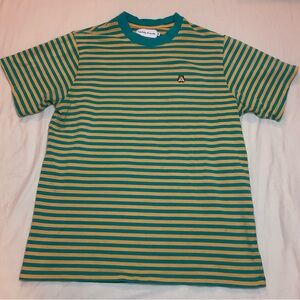 Teddy Fresh Teal and Yellow Striped Tee